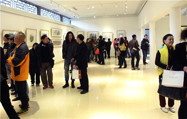 北京南北书画院举办首届学术展览展会