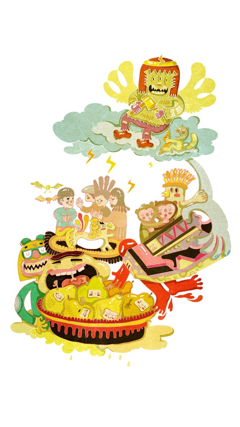 二十四节气插画设计大赛之“惊蛰”入选奖公布